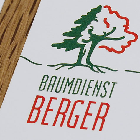 Logoentwicklung Baumdienst Berger